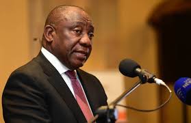 My fellow south africans, this evening, as i stand here before you, our nation is confronted by the gravest crisis in the history of our democracy. South African Government On Twitter Good Morning Mzansi Today President Cyril Ramaphosa Addresses 70th Anniversary Of Universaldeclaration Of Human Rights Https T Co Jrrebt2u9a Https T Co Pi6t8y2tyd