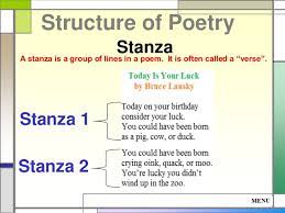The scheme is usually repeated. What Is Stanza Mean Know It Info
