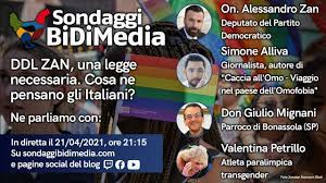 Il ddl zan ha subìto un nuovo slittamento: Live Video Ddl Zan Una Legge Necessaria Sondaggi Bidimedia