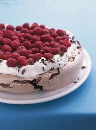 Chocolate Raspberry Pavlova Pavlova Recipe Nigella Pavlova Recipe Raspberry Pavlova