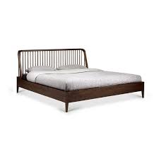 Great for smaller master bedrooms and guest rooms, this platform bed features two drawers for holding extra. Spindle Platform Bed The Century House Madison Wi