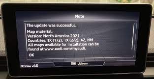 Hi, can someone please explain how to update the sat nav in a q2? 2020 Q5 E Map Update Adventures Audiworld Forums