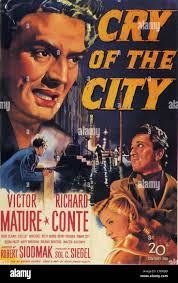 Cry of the city poster hi-res stock photography and images