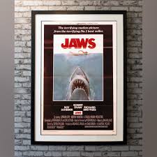 Four years after the traumatic episodes at amity island, summer tourists begin to disappear again. Jaws 1975 Original Movie Poster Vintage Film Poster At The Movies Posters