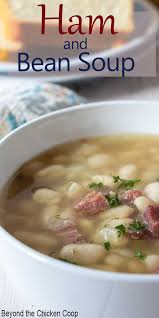 Ham And Bean Soup Recipe In 2020 Ham And Beans Ham And Bean Soup Bean Soup Recipes