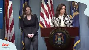 Whitmer, a democrat, locked down her state over the din of during previous surges in michigan, a resolute gov. Michigan Governor Gretchen Whitmer Press Conference Transcript May 26 Rev