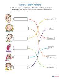 Check spelling or type a new query. Health Matters Vocabulary Worksheet