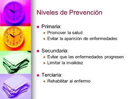 Resultado de imagen para atencion primaria secundaria terciaria