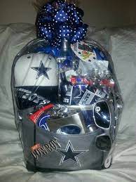Dallas Cowboy Basket Cooler Is Filled With Beer Cowboy Gifts Dallas Cowboys Gift Basket Dallas Cowboys Gifts