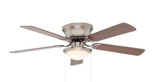 Hugger 52 In Led Indoor Brushed Nickel Ceiling Fan With Light Kit Al383led Bn Ceiling Fan Brushed Nickel Ceiling Fan Ceiling Fan With Light