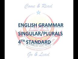 Check it out to learn about regular and irregular plurals as well as important definitions, rules, and exceptions. 4th Standard English Grammar Singular Plural Youtube