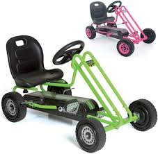You man learn whether the used kart your looking at on craig's list is a good deal or a money pit. Amazon Com Hauck Lightning Pedal Go Kart Pedal Car Ride On Toys For Boys Girls With Ergonomic Adjustable Seat Sharp Handling Race Green Toys Games