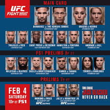 The main card can only be watched, via ppv, only on espn+. Ufc On Twitter It S Fight Day Ufchouston Goes Down Tonight Toyotacenter Fight Card Btyb Jackreacher Own It On Blu Ray Today Jackreachermovie Https T Co Bviipi0dz5