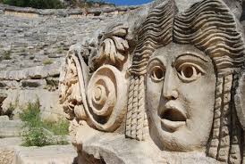 Ruins of Ancient Myra and Lycian Rock Tombs at Demre