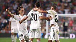 Real madrid spain primera division belgium. La Liga 2018 19 Real Madrid See Off Gritty Espanyol Atletico Madrid Sink Getafe
