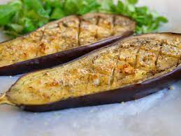 Aubergine Toute Simple Grillee Au Four Recette Recette Sans Viande Recette Aubergine Au Four Recettes De Cuisine