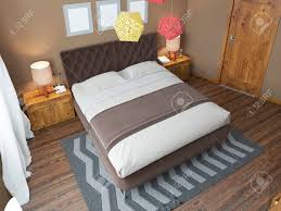 Schlafzimmer lampe tipps unter umstnden tu… baca selengkapnya schlafzimmer lampe tipps. Luxus Helle Schlafzimmer Im Dachgeschoss Das Schlafzimmer Braunen Wanden Und Weissen Decke Gesteppte Kopfteil Und Uber Ihm Drei Gemalde In Mockup Plakatart Die Braune Holzboden Und Grau Gestreiften Teppich Auf Der Zweiten