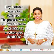 Welcome to the only official facebook page of rev lucy natasha. Stay Faithful To Where God Calls You Rev Lucy Natasha Facebook