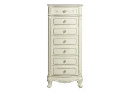 Six drawers of varying sizes offer up plenty of space for you to store any number of your favorite clothes. Cinderella White 7 Drawer Tall Chest Best Buy Furniture And Mattress