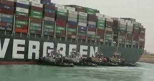 Shipowners are beginning to reroute ships bound for the suez canal around africa's cape of good hope, a costly alternative to avoid the logjam of vessels caused by the giant container ship blocking. A1z6s1csh6zffm