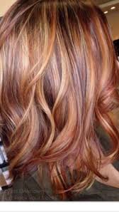 Chunky blonde highlights are the perfect solution for those who don't want to commit to full on platinum blonde. Brown Hair Red And Blonde Highlights Novocom Top