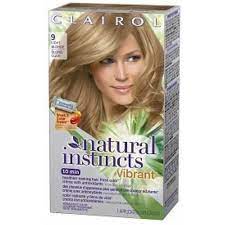 Clairol Natural Instincts Vibrant Hair Color With 2 Week Color Refresher 9 Vibrance Light Cool Blonde Find O Clairol Natural Instincts Cool Blonde Clairol
