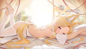 Rule 34 Dev - 1girl :3 animal_ears animated bare_legs bare_shoulders  barefoot brown_eyes brown_hair cat_ears cat_girl cat_tail closed_mouth  collarbone covered_erect_nipples covered_navel fanbox_username feet  female_focus flat_chest full_body grass ...