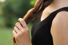 Gold Ruby Cross Ring