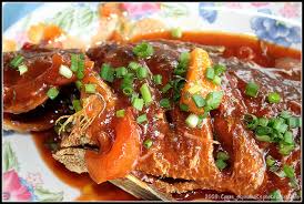 Image result for ikan siakap sweet sour