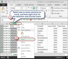 In this procedure, we will use the insert option available in the. Quick Tips For Inserting Excel Rows And Columns Accountingweb