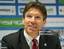 20 Eisbaeren Berlin Unveil New Signing Head Coach Uwe Krupp Stock Photos,  High-Res Pictures, and Images