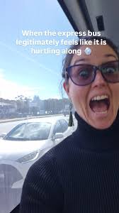 Not much else to say except "I arrived safely". 🚀, ., ., ., #expressbus ,  #publictransport, #bline