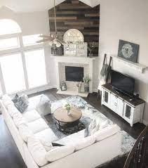 42 The Best Rustic Decor Ideas Match For Any Modern Home Design Rustici Modern Farmhouse Living Room Decor Modern Farmhouse Living Room Farm House Living Room