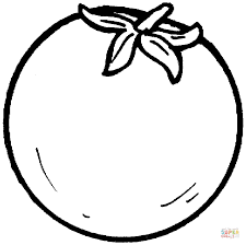 tomato 1 super coloring new fruit pages free printable coloriage hibou pour lanterne