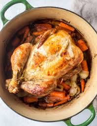 Dutch Oven Whole Roast Chicken Recipe Recipe Roast Chicken Recipes Dutch Oven Roast Chicken Dutch Oven Chicken