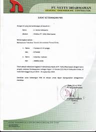 Untuk itu, kamu harus tahu bagaimana cara membuat dan contohnya di sini. Contoh Surat Keterangan Selesai Praktek Kerja Nyata Pkn