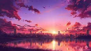 Anime wallpapers in ultra hd or 4k. 4k Anime Sunset Wallpapers Top Free 4k Anime Sunset Backgrounds Wallpaperaccess