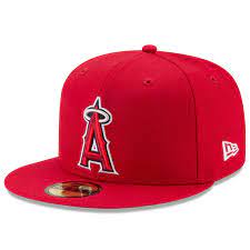 Los Angeles Angels New Era Game Authentic Collection On Field 59fifty Fitted Hat Red Fitted Hats New Era Cap New Era