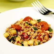 Risotto Aux Courgettes Et Chorizo Riz Camarguais Recette De Plat Plats Cuisines