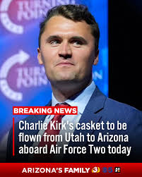 JUST IN: Kirk's body will return to Arizona Thursday afternoon.