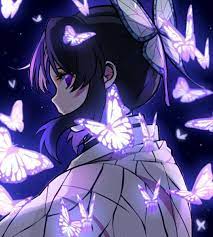 Shinobu Kocho Anime Butterfly Anime Demon Slayer Anime