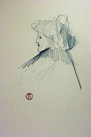 Toulouse Lautrec Pencil Drawing Toulouse Lautrec Henri De Toulouse Lautrec Toulouse