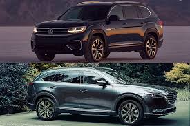 It has tons of interior space and comes in awd and fwd versions. 2021 Volkswagen Atlas Vs 2021 Mazda Cx 9 Which Is Better Autotrader