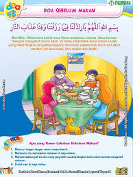 Belajar Mengenal Adab Dan Doa Sebelum Makan Ebook Anak Doa Buku Pendidikan