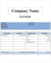 It'll be in your inbox shortly. Salary Slip Template 20 Word Excel Pdf Formats Samples Free Payslip Templates