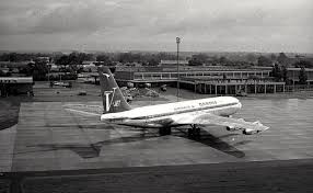 Qantas 707 At Perth Airport 1960 S