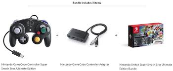 Official nintendo gamecube controller pad gc switch wii tight stick japan import. Ign Deals On Twitter This Walmart Deal Doesn T Save Money But It Does Save A Little Effort Super Smash Bros Ultimate Switch Bundle Plus Official Smash Ultimate Gamecube Controller And Official Gc