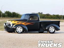 Image result for Black 1946 Truck