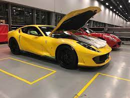 Its new 6.5l engine has a power of 800ps and accelerates the car in 2.9 seconds to 100km/h. Checkout This Yellow 812 Superfast How Will You Spec Your Ferrari The Supercar Blog