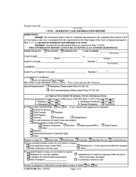 Vics bill of lading ship from name: Domestic Case Information Report Fill Out And Sign Printable Pdf Template Signnow